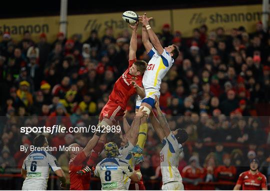 Munster v ASM Clermont Auvergne - European Rugby Champions Cup 2014/15 Pool 1 Round 3