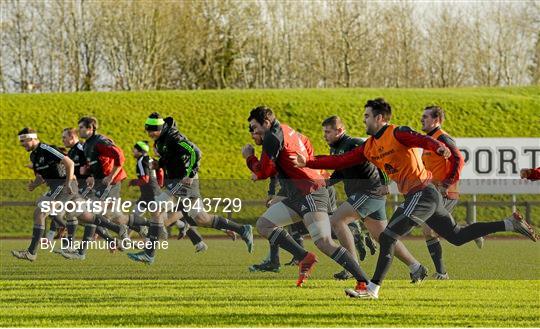 Munster Rugby Squad Training