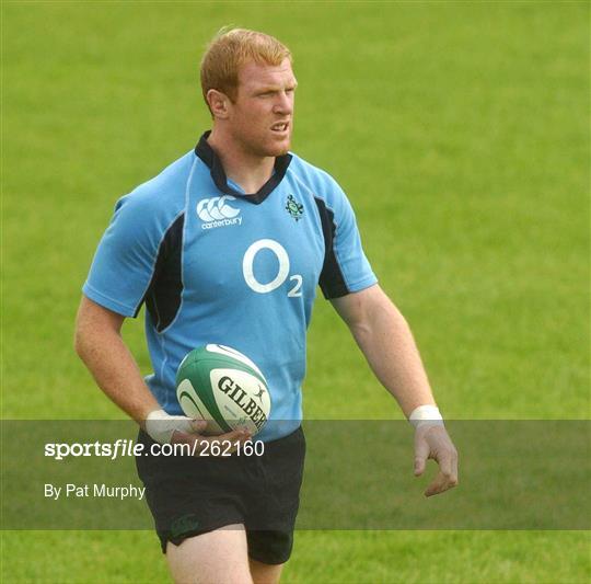 Ireland Rugby Squad Training - Tuesday