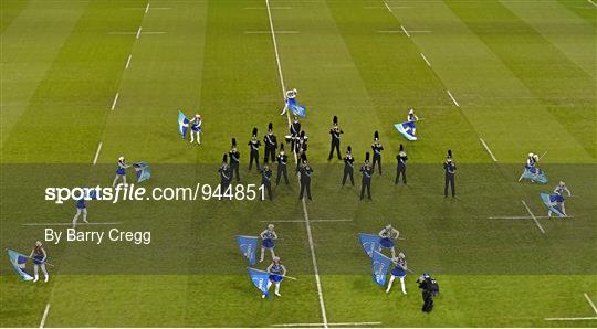 Entertainment at Leinster v Harlequins - European Rugby Champions Cup 2014/15 Pool 2 Round 4