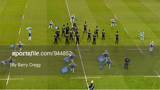 Entertainment at Leinster v Harlequins - European Rugby Champions Cup 2014/15 Pool 2 Round 4