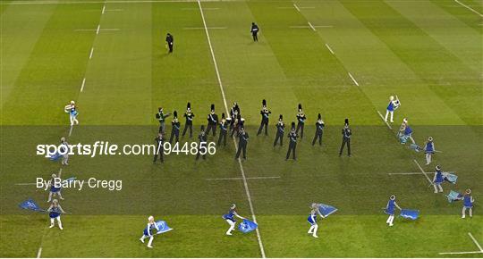 Entertainment at Leinster v Harlequins - European Rugby Champions Cup 2014/15 Pool 2 Round 4