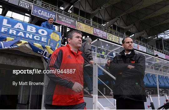 ASM Clermont Auvergne v Munster - European Rugby Champions Cup 2014/15 Pool 1 Round 4