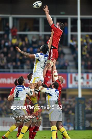 ASM Clermont Auvergne v Munster - European Rugby Champions Cup 2014/15 Pool 1 Round 4