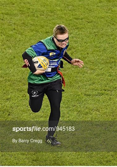 Action from Bank of Ireland's Half-Time Minis at Leinster v Harlequins - European Rugby Champions Cup 2014/15