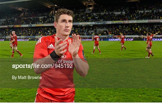 ASM Clermont Auvergne v Munster - European Rugby Champions Cup 2014/15 Pool 1 Round 4