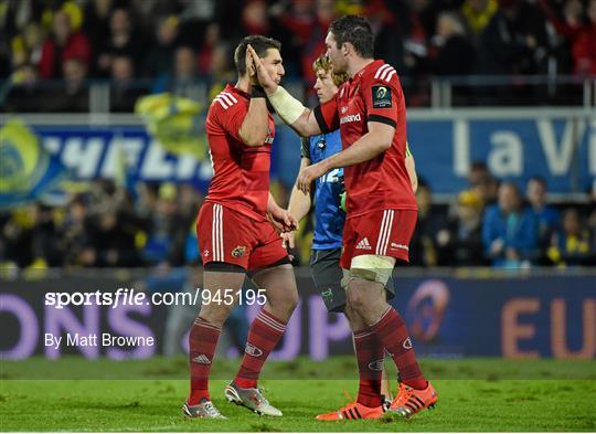 ASM Clermont Auvergne v Munster - European Rugby Champions Cup 2014/15 Pool 1 Round 4