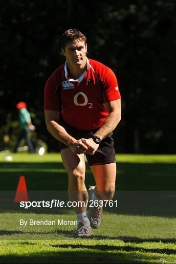 Ireland Rugby World Cup Squad Training