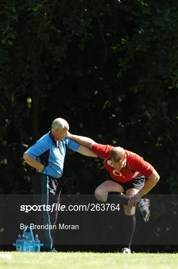 Ireland Rugby World Cup Squad Training