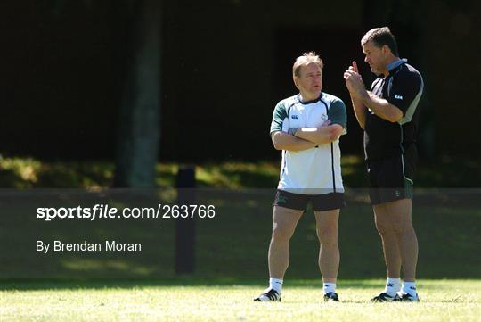 Ireland Rugby World Cup Squad Training