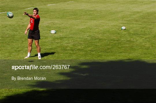 Ireland Rugby World Cup Squad Training