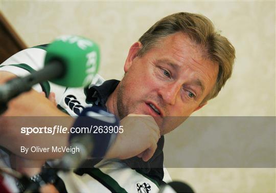 Ireland Rugby Press Conference - Tuesday