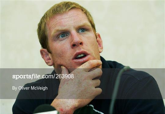 Ireland Rugby Press Conference - Tuesday