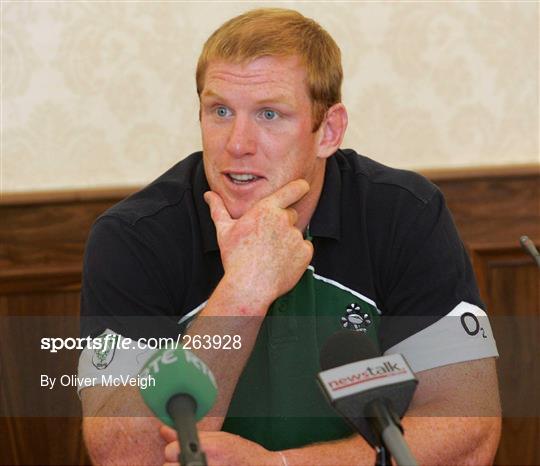 Ireland Rugby Press Conference - Tuesday