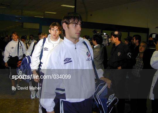 Republic of Ireland squad travel to Turkey