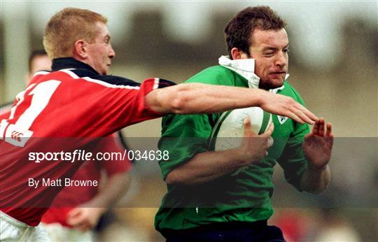 Munster v Ireland XV - Representative Match