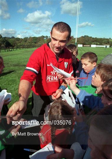 Ireland Rugby Squad Training