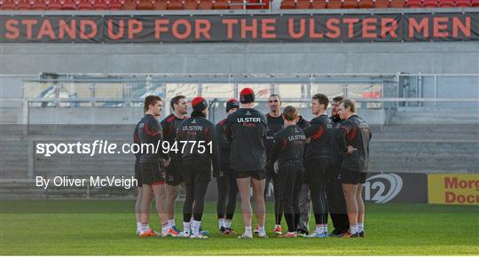 Ulster Rugby Squad Captain's Run