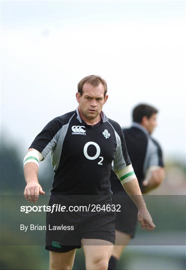 Ireland Rugby Squad Training - Tuesday