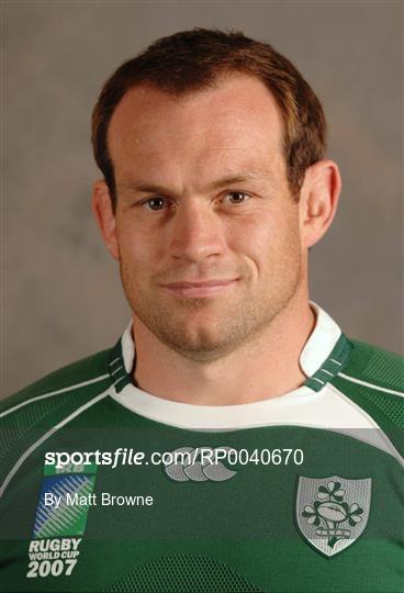 Pre-Rugby World Cup 2007 Squad Portraits