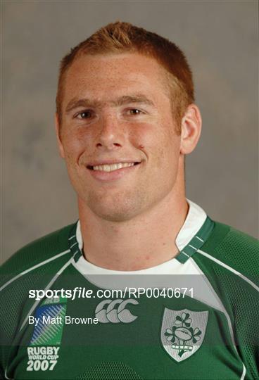 Pre-Rugby World Cup 2007 Squad Portraits