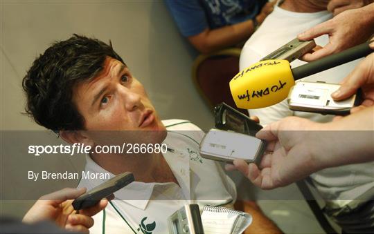 Ireland Rugby Squad Press Conference - Tuesday 11th