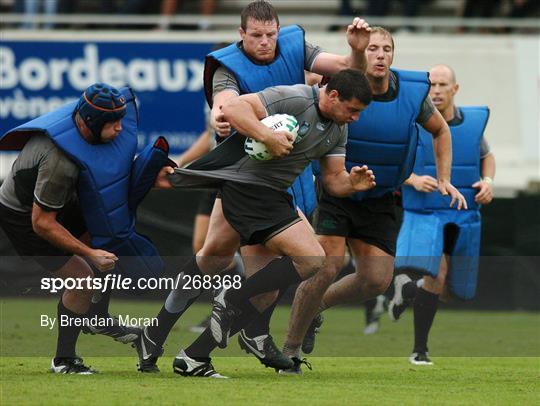 Ireland Rugby World Cup Squad Training - Monday 24th