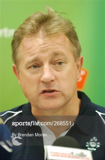 Ireland Rugby Squad Press Conference - Tuesday 25th