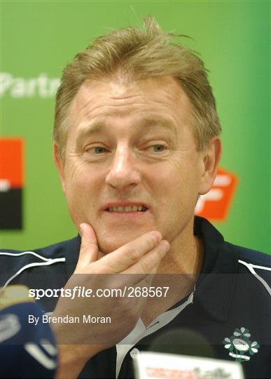 Ireland Rugby Squad Press Conference - Tuesday 25th