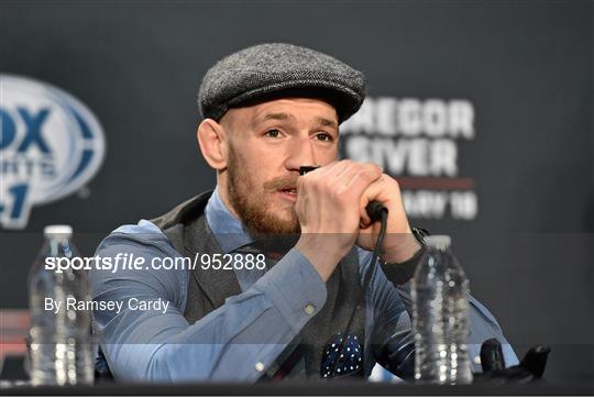 UFC Fight Night - Conor McGregor v Dennis Siver - Post Fight Press Conference