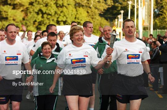 Final Leg of the Irish Law Enforcement Torch Run Ceremony