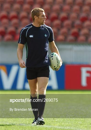 Ireland Rugby Squad Captain's Run - Saturday 29th