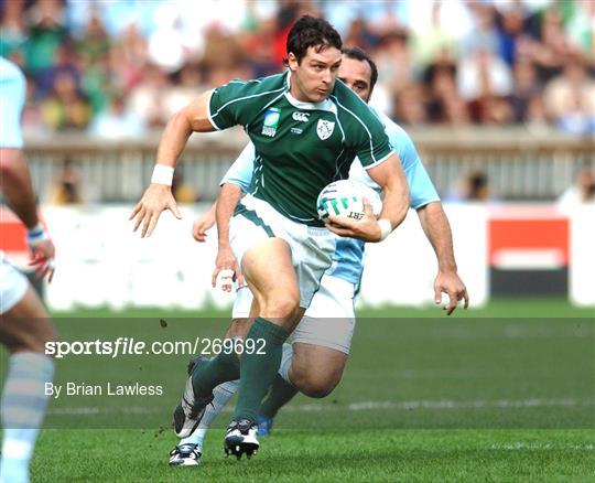 Ireland v Argentina - 2007 Rugby World Cup - Pool D