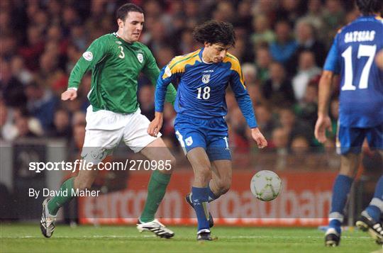 Republic of Ireland v Cyprus - 2008 European Championship Qualifier