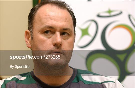 Republic of Ireland Under-23 Press Conference