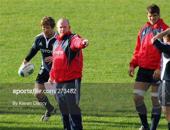 Munster Rugby Training - Wednesday