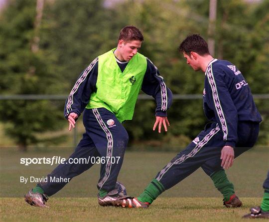 Republic of Ireland U21's Training Session