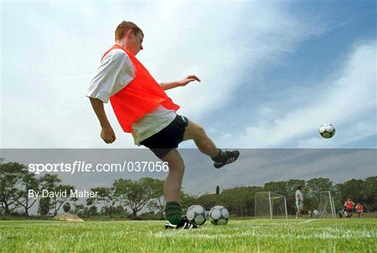 Republic of Ireland U16's Training Session