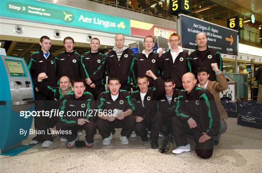 Ireland Team depart for IBSA Futsal Euopean C'ships in Turkey