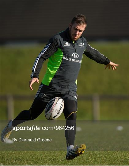 Munster Rugby Squad Training