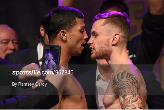 The World is Not Enough Carl Frampton Title Defence Weigh-In