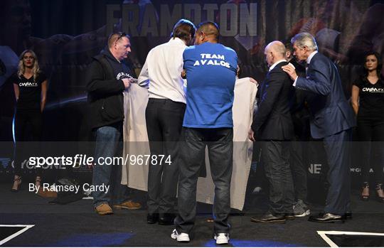 The World is Not Enough Carl Frampton Title Defence Weigh-In
