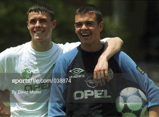 Republic of Ireland U16's Training Session