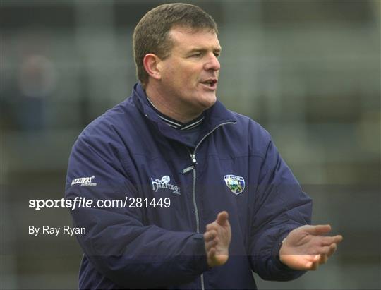 3 February 2008; Laois manager Liam Kearns. Allianz National Football League, Division 1, Round 1, Galway v Laois, Parnell Park, Dubllin. Picture credit: Ray Ryan / SPORTSFILE