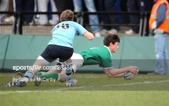 St Michael's v Gonzaga College - Leinster Schools Junior Cup semi-final