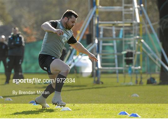 Ireland Rugby Squad Training