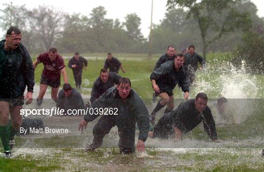 Ireland Rugby Training Session