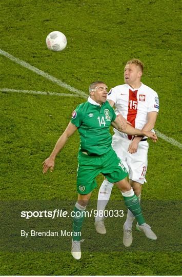 Republic of Ireland v Poland - UEFA EURO 2016 Championship Qualifier, Group D