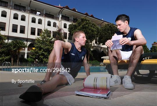 Rep. of Ireland players study for Leaving Cert