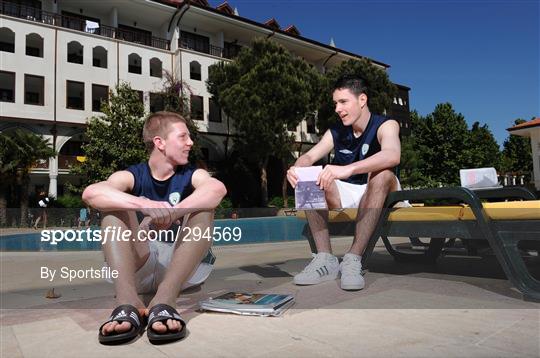 Rep. of Ireland players study for Leaving Cert